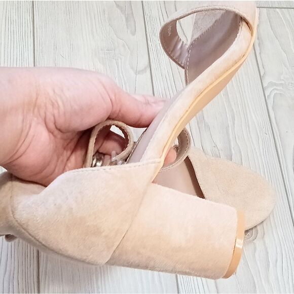 (36-4189) Coutgo Women's Open Toe Heels Sz 10 - Picture 5 of 7